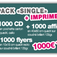 Promos pressage Single + impression