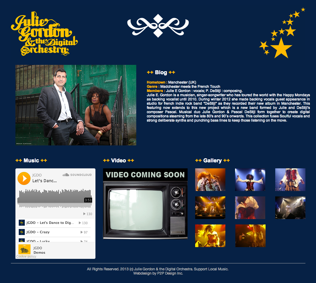 EPK Julie Gordon & the Digital Orchestra