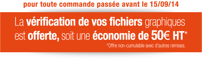 Promo de rentrée