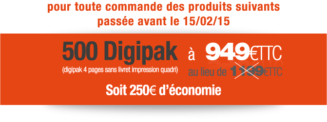 Pressage Digipak
